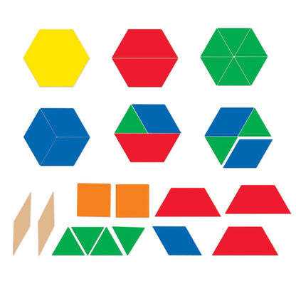 Giant Magnetic Pattern Blocks - Loomini