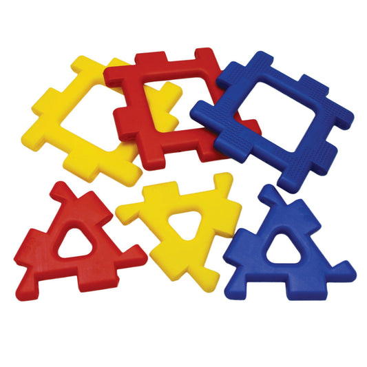 Giant Polydron Set, Pack of 40 - Loomini