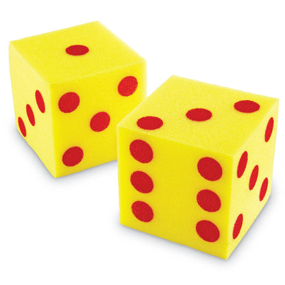 Giant Soft Dot Cubes Set, 2 Per Pack, 3 Packs - Loomini