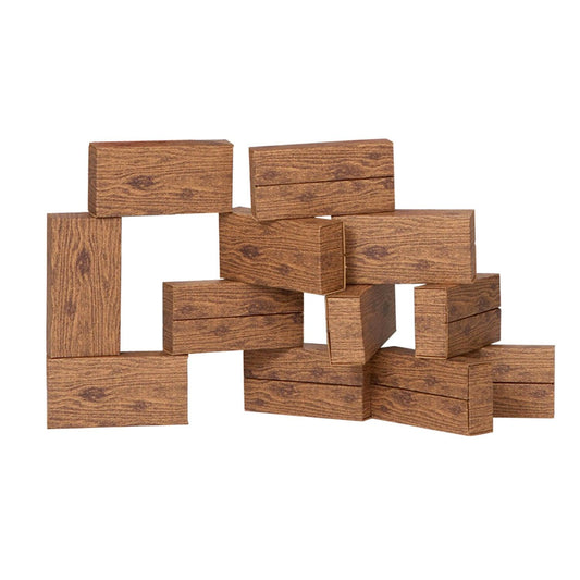 Giant Timber Blocks, 16 Pieces - Loomini
