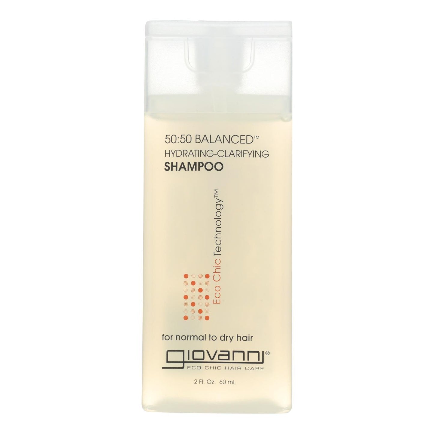 Giovanni Hair Care Products 50/50 Balanced Shampoo - Case Of 12 - 2 Fl Oz - Loomini