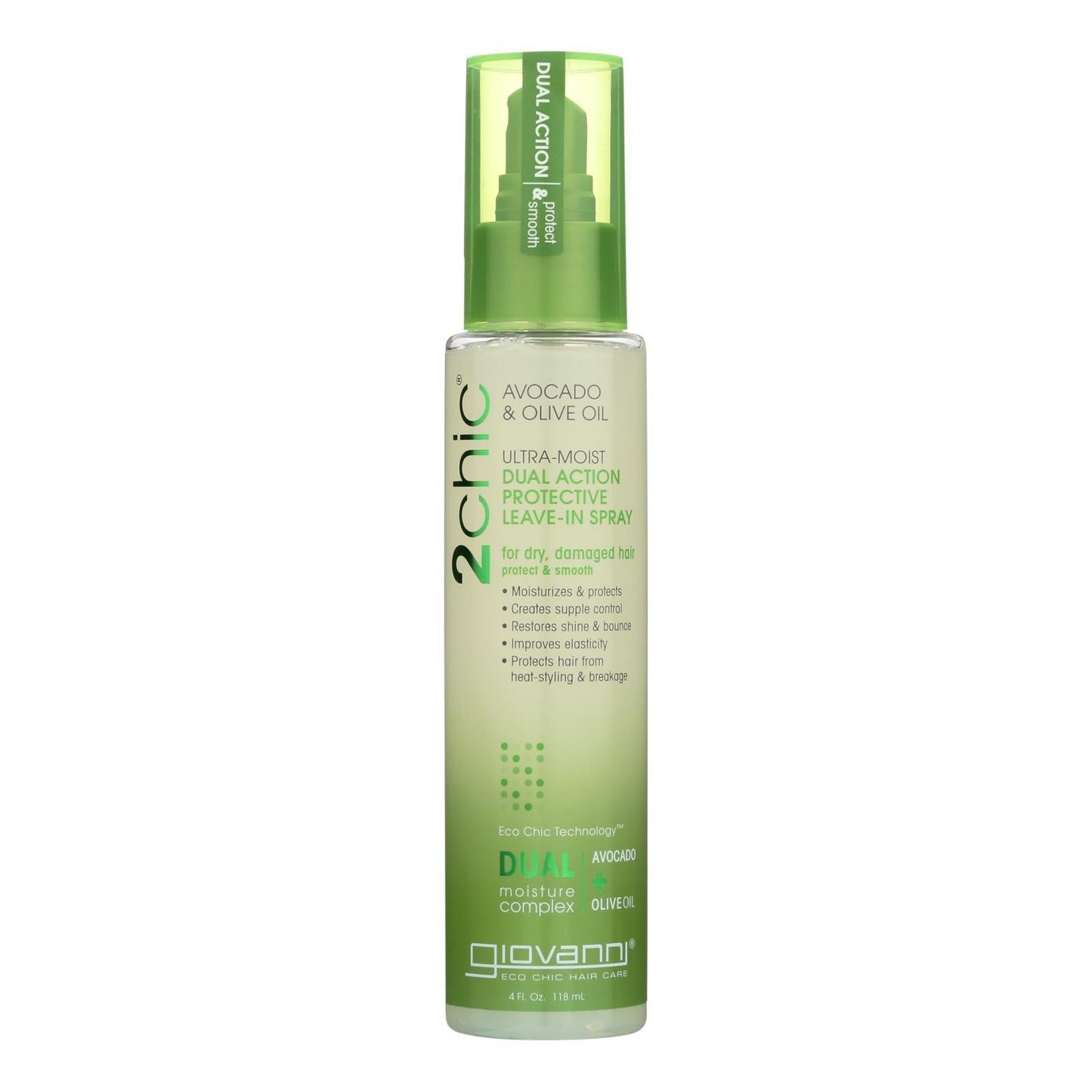 Giovanni Hair Care Products Spray Leave In Conditioner - 2chic Avocado - 4 Oz - Loomini