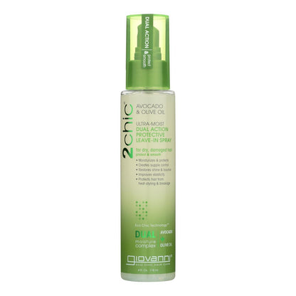 Giovanni Hair Care Products Spray Leave In Conditioner - 2chic Avocado - 4 Oz - Loomini