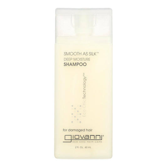 Giovanni Smooth As Silk Deep Moisture Shampoo - 2 Fl Oz - Case Of 12 - Loomini