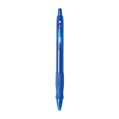 Glide™ Bold Retractable Ball Point Pen, Bold Point (1.6mm), Blue, 12-Count - Loomini