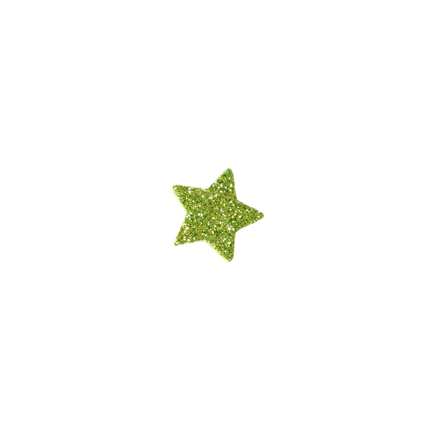 Glitter Foam Stickers - Stars - Multicolor, 168 Per Pack, 3 Packs - Loomini