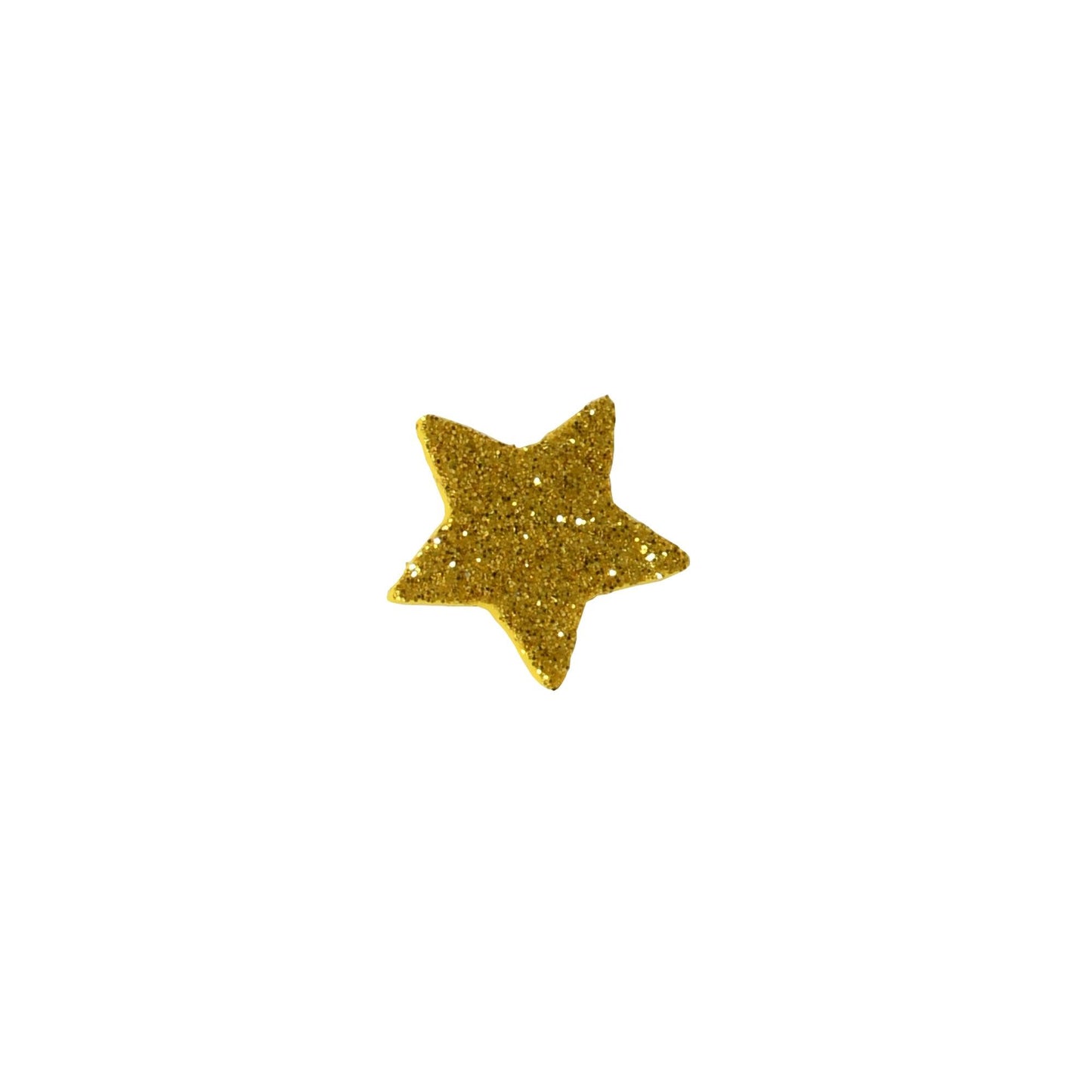 Glitter Foam Stickers - Stars - Silver and Gold, 168 Per Pack, 3 Packs - Loomini