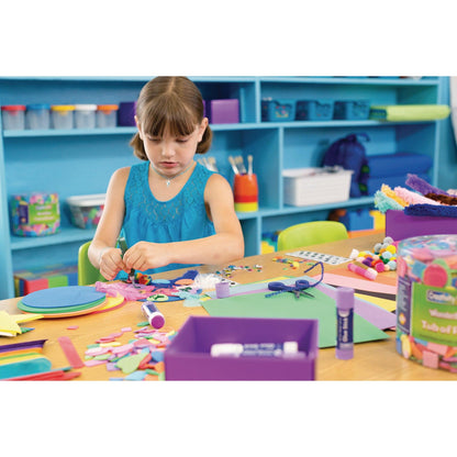 Glitter Glue Pens, Classroom Pack, Assorted Iridescent & Neon Colors, 0.34 fl. oz., 72 Pens - Loomini