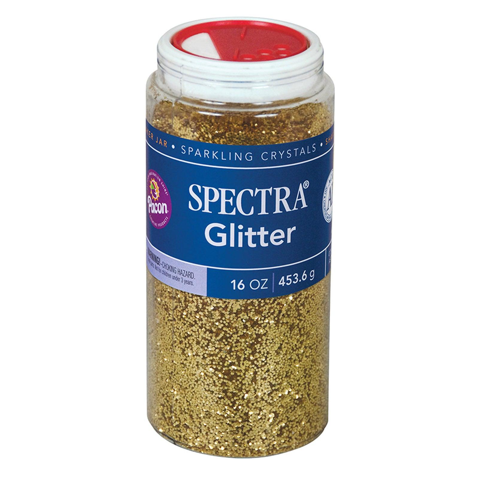 Glitter, Gold, 1 lb. Per Jar, 2 Jars - Loomini