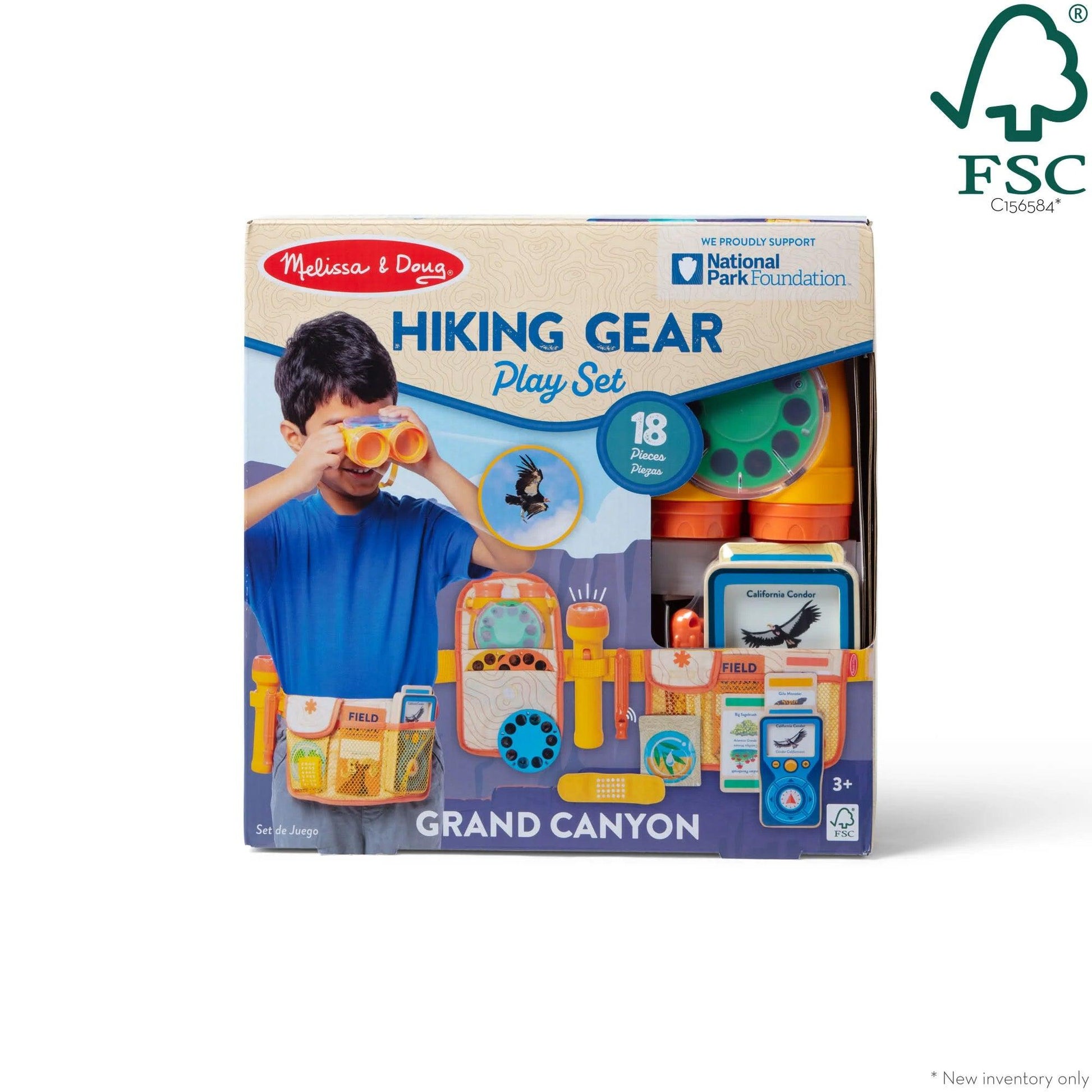Grand Canyon Hiking Gear Play Set - Loomini