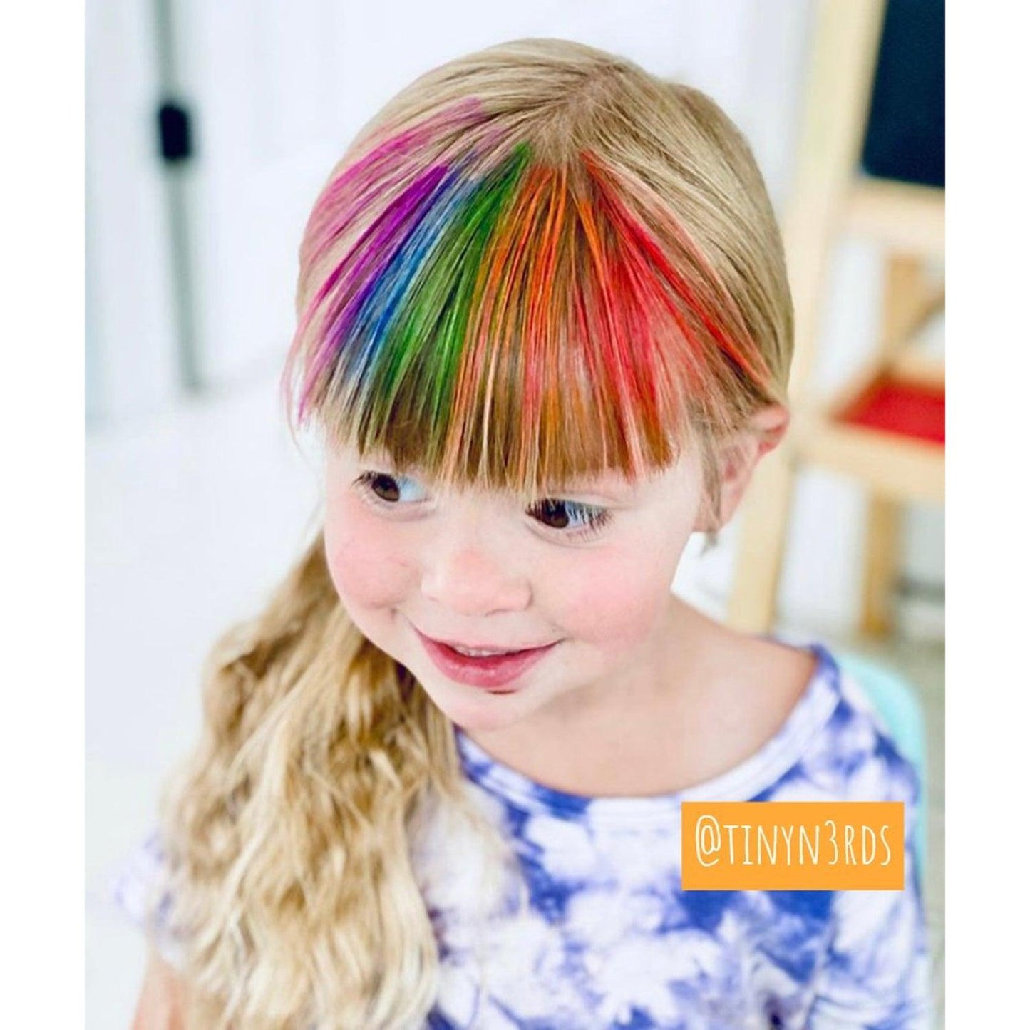 Hair Coloring Chalk, 12 Colors - Loomini