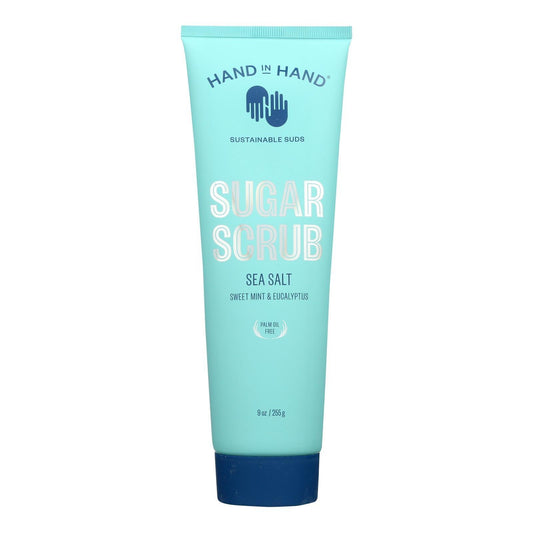 Hand In Hand - Sugar Scrub Sea Salt - 1 Each 1-9 Oz - Loomini