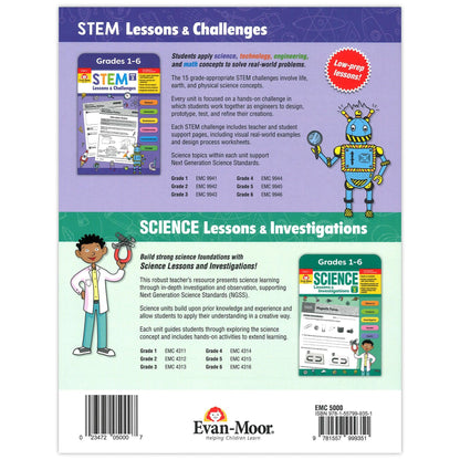 Hands-On Science 20 Themes Book, Grades 1-3 - Loomini