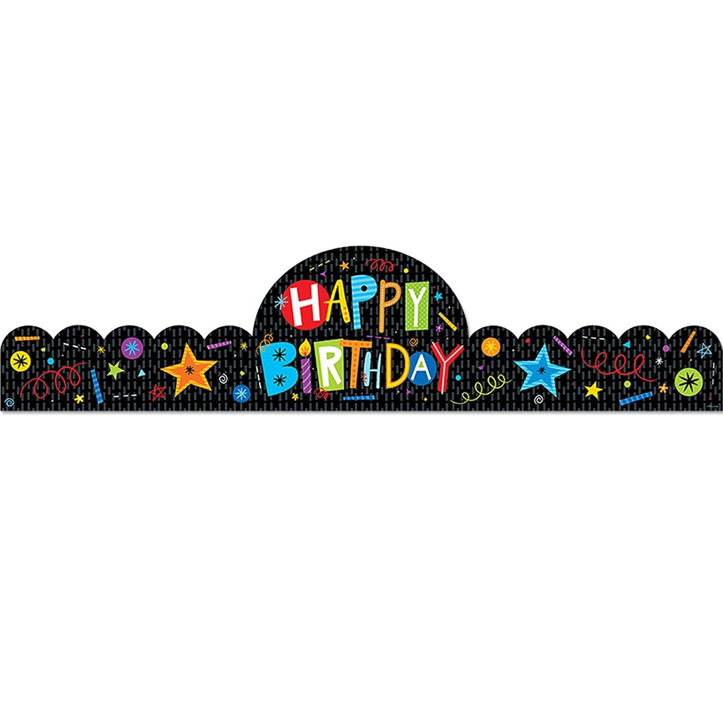 Happy Birthday Crowns, Pack of 30 - Loomini