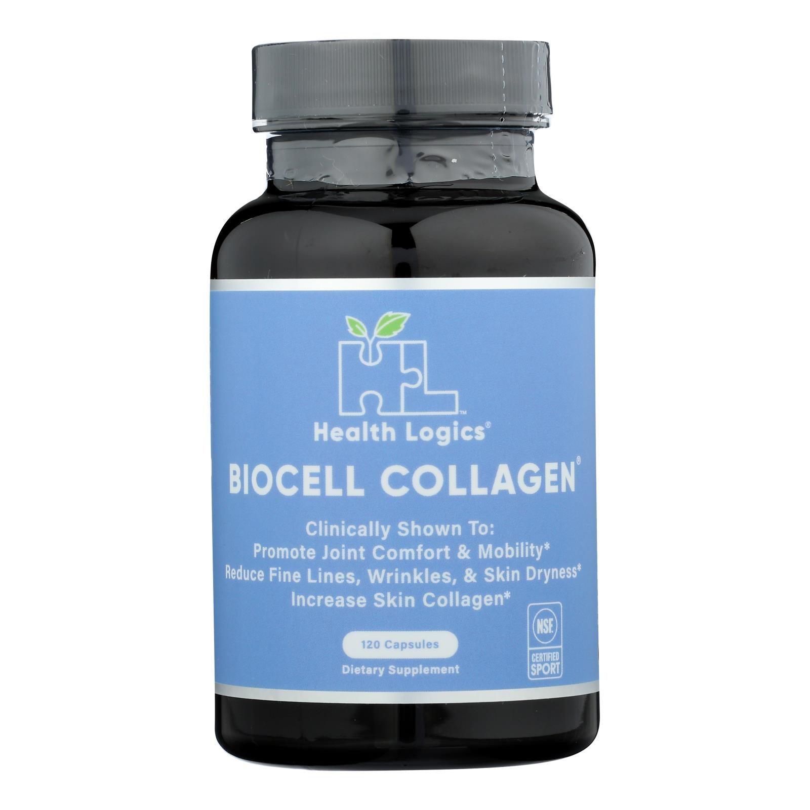 Health Logics Biocell Collagen - 120 Capsules - Loomini