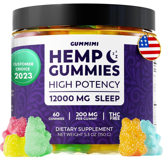 Hеmp Gummies High Potency Soоthes Discоmfоrt and Sоreness in The Body Organic Gummy Bears Pure Hеmp Oil Omega 3 6 9 Vitamin E Infused Assorted Fruit Flavors Grown & Made in USA - Loomini