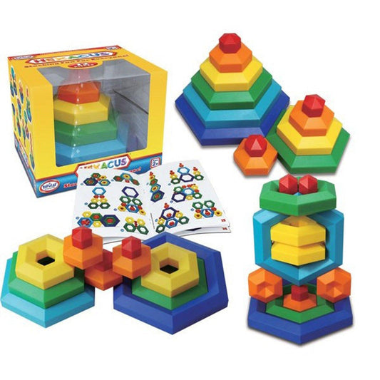 Hexacus® Stacking Game - Loomini