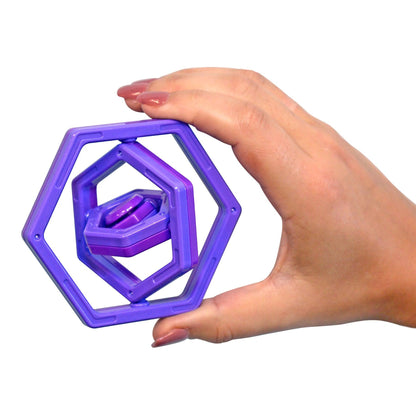 Hexle Fidget Toy, Pack of 3 - Loomini