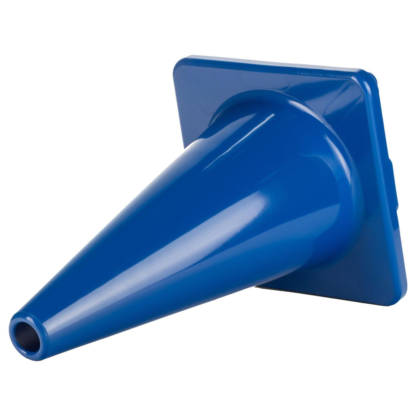 Hi-Visibility Flexible Vinyl Cone, weighted, 12", Royal Blue - Loomini