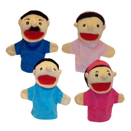 Hispanic Family Puppets - Loomini