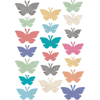 Home Sweet Classroom Butterflies Accents, Assorted Sizes, 60 Per Pack, 3 Packs - Loomini