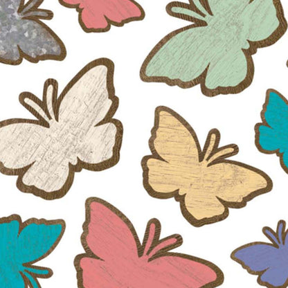 Home Sweet Classroom Butterflies Stickers, 120 Per Pack, 12 Packs - Loomini