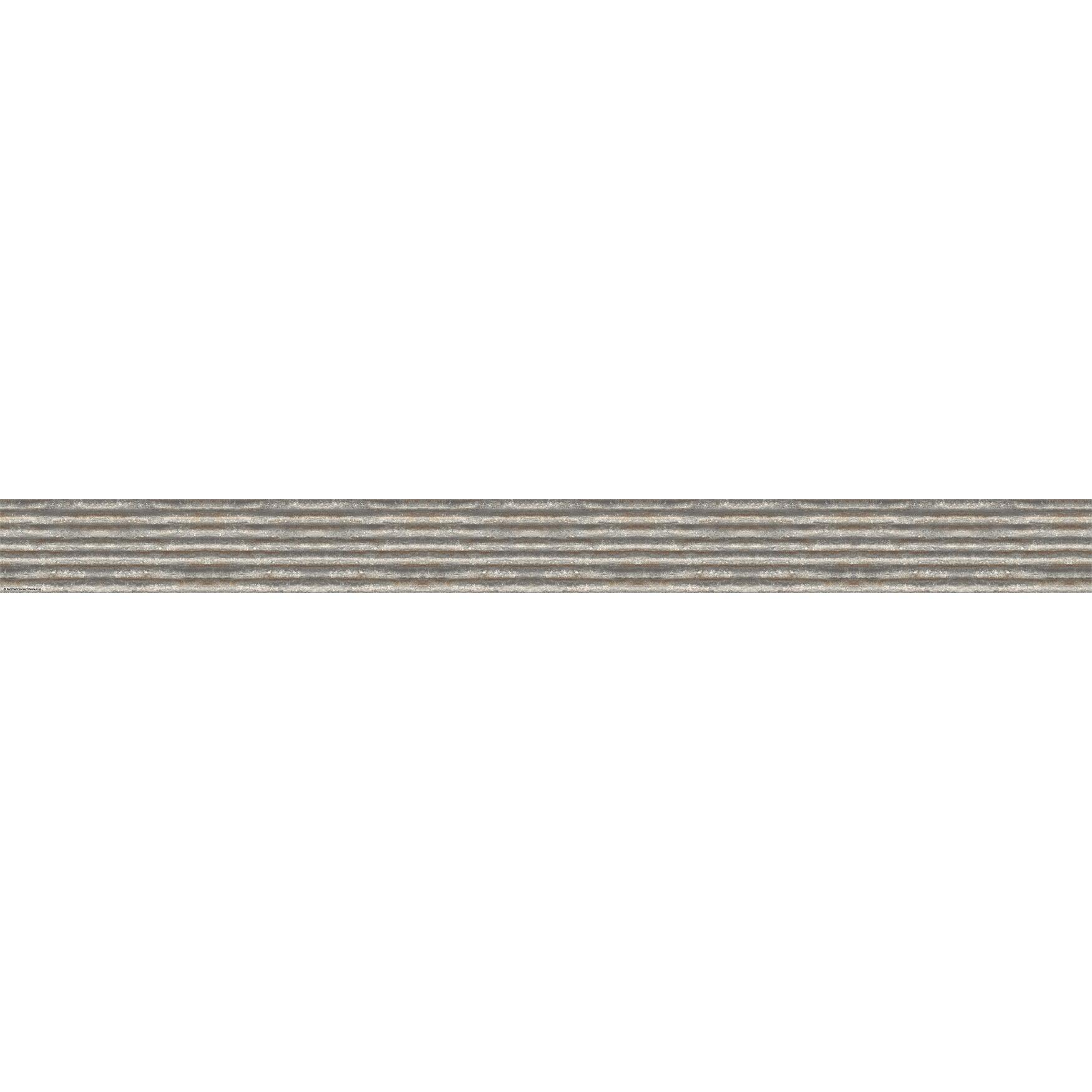 Home Sweet Classroom Corrugated Metal Border Trim, 35 Feet Per Pack, 6 Packs - Loomini