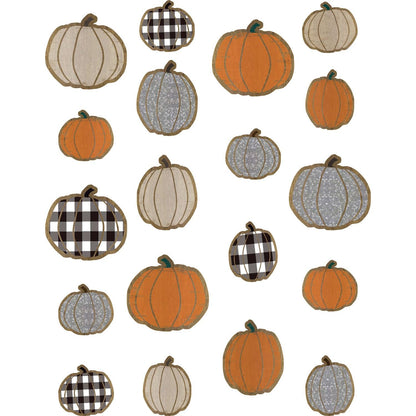 Home Sweet Classroom Pumpkins Accents, Assorted Sizes, 57 Per Pack, 3 Packs - Loomini