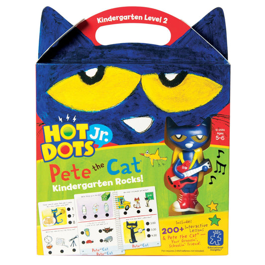 Hot Dots® Jr. Pete the Cat Kindergarten Rocks! Set - Loomini