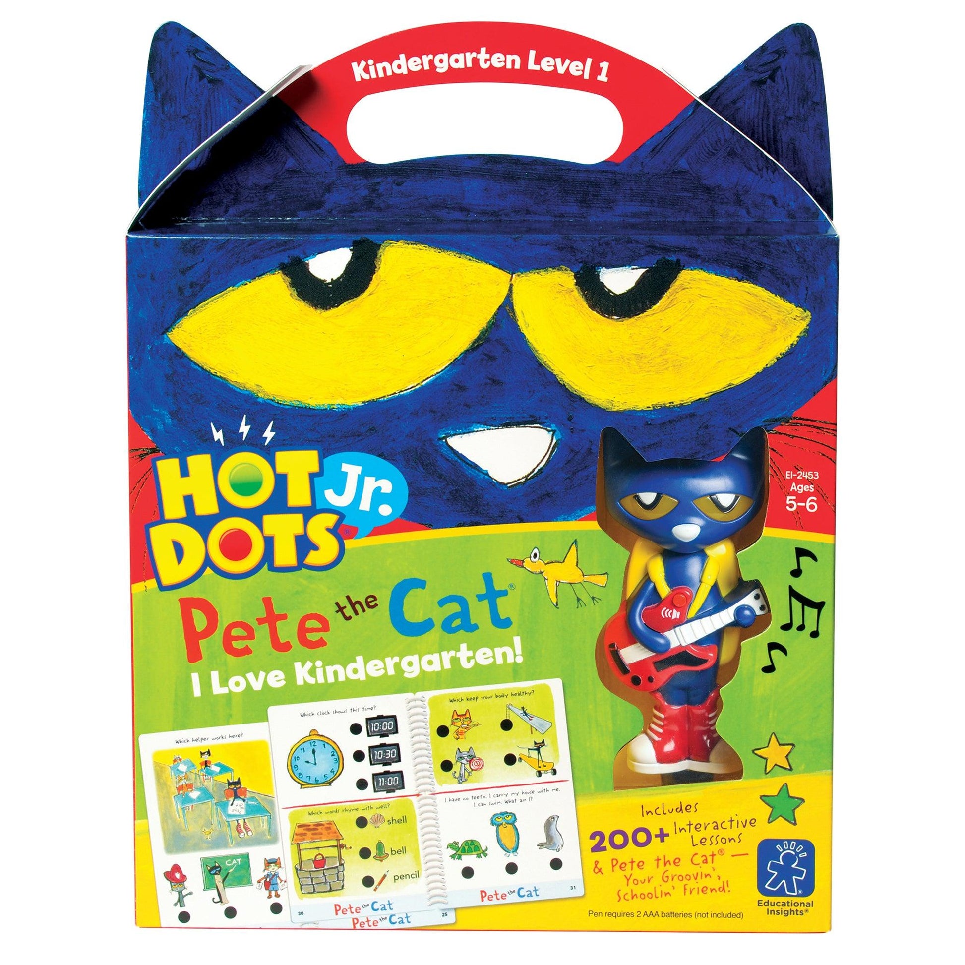 Hot Dots® Jr. Pete the Cat® I Love Kindergarten! Set - Loomini
