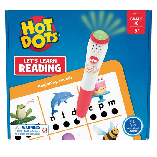 Hot Dots® Let's Learn Kindergarten Reading! - Loomini