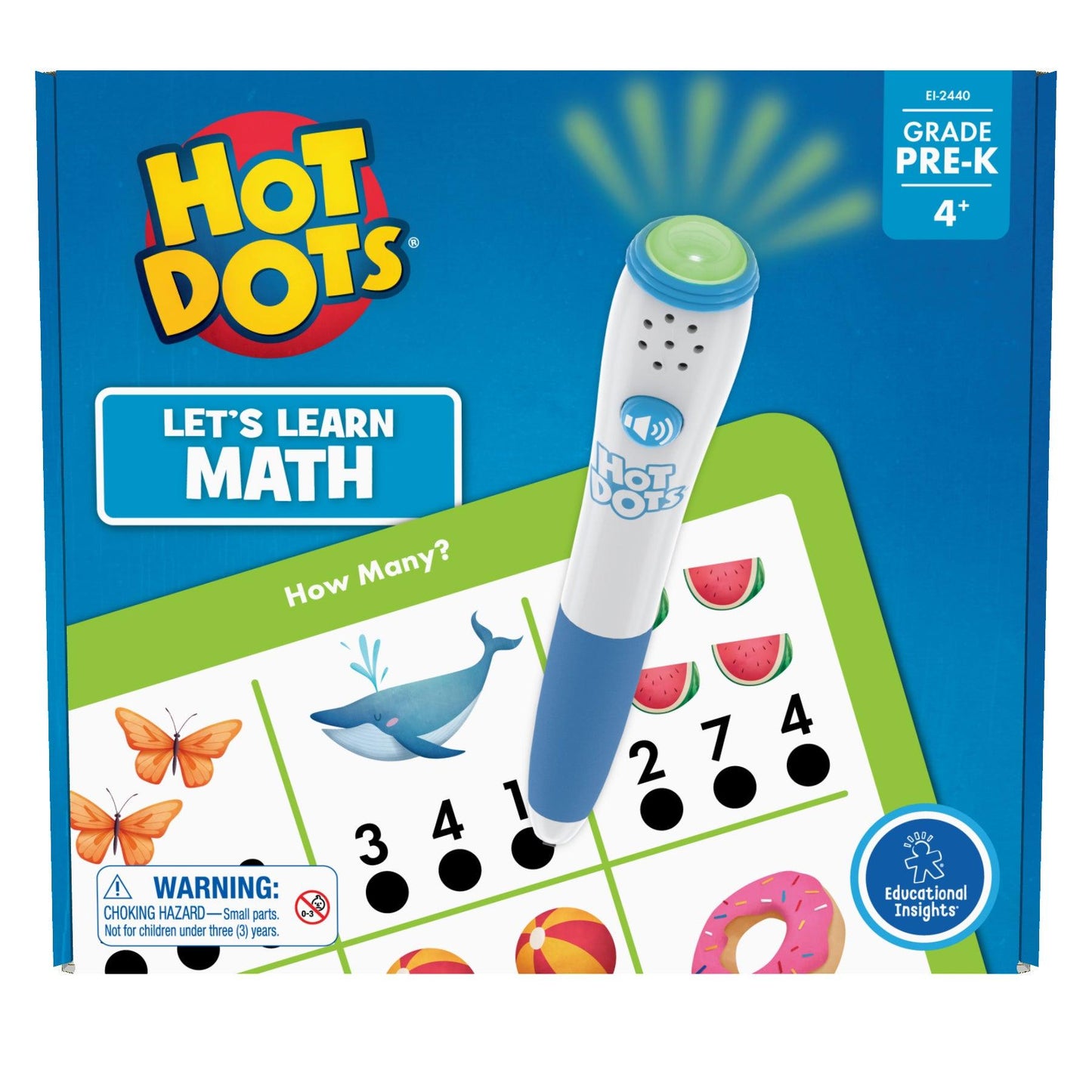 Hot Dots® Let's Learn Pre-K Math! - Loomini