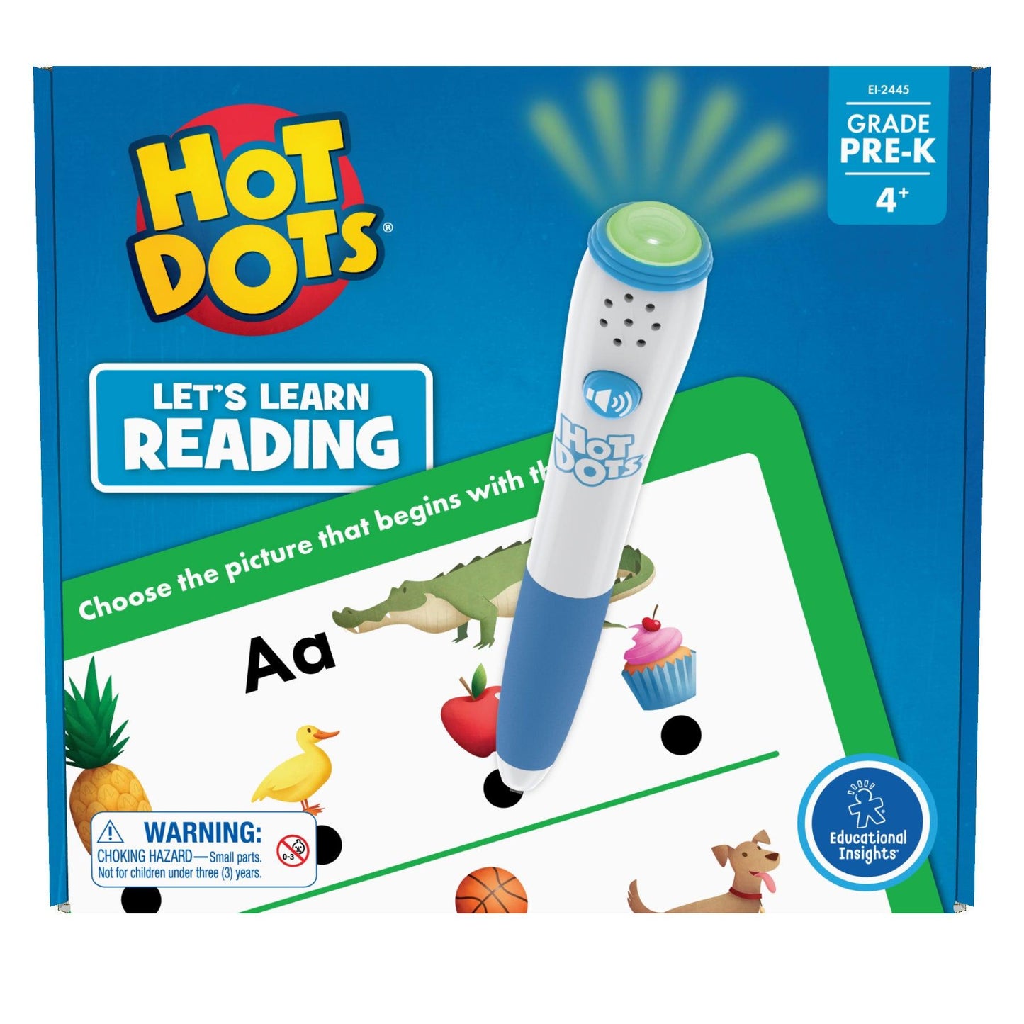 Hot Dots® Let's Learn Pre-K Reading! - Loomini