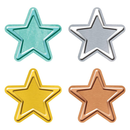 I ♥ Metal™ Stars Classic Accents® Variety Pack, 36 Per Pack, 3 Packs - Loomini