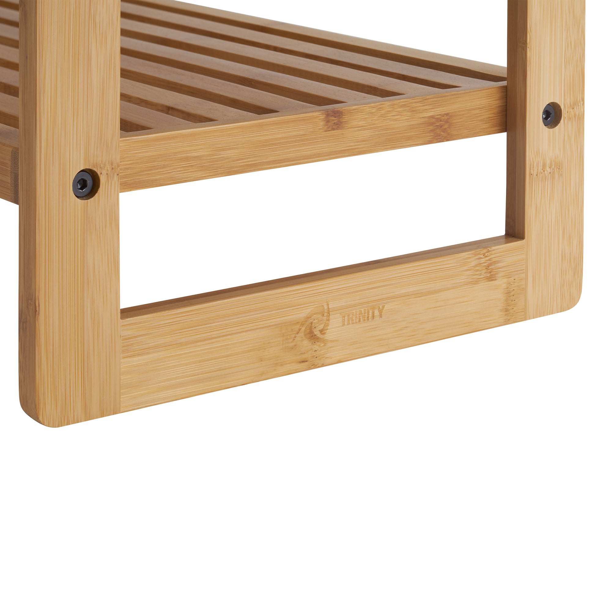 Bamboo 2-Tier Shoe Rack, 2-Pack