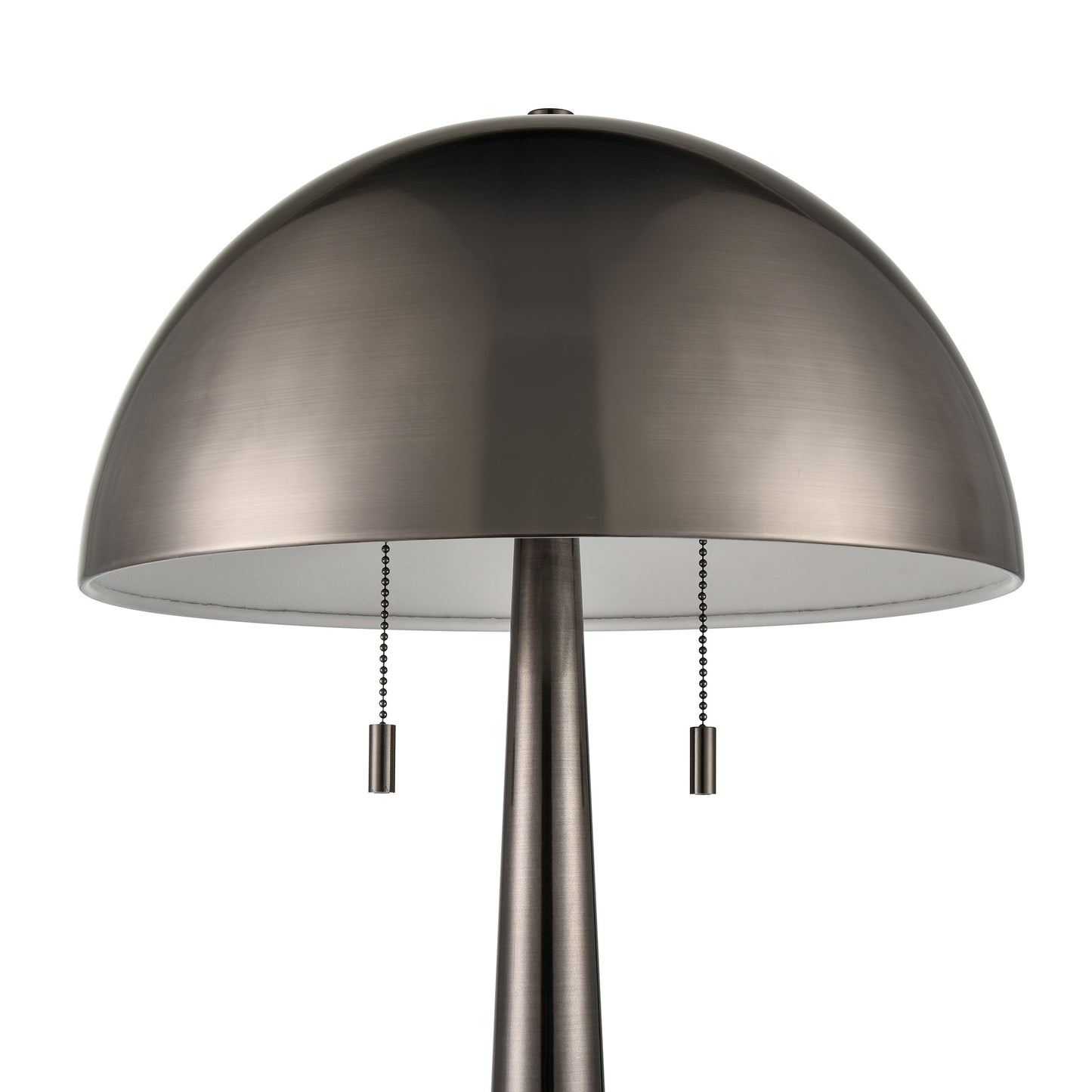 Carmel Tapered Table Lamp with Metal Dome Shade