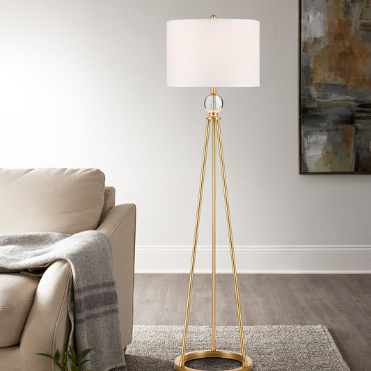 Bouche Crystal Floor Lamp