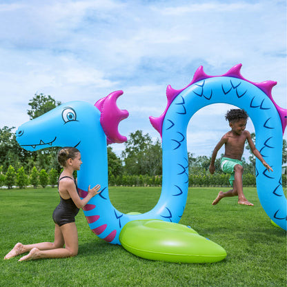 Giant Sea Serpent Kids Inflatable Sprinkler