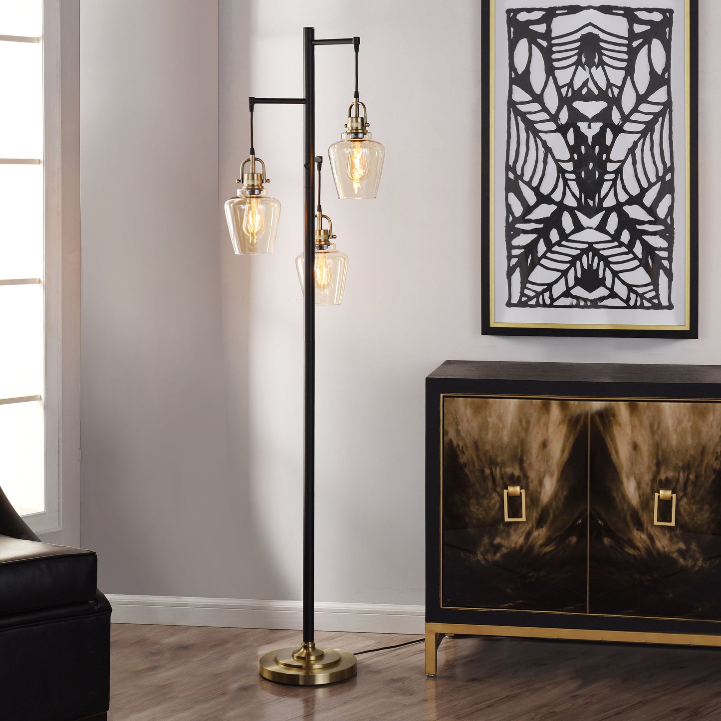 Basia 3-Light Floor Lamp