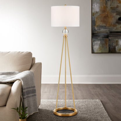 Bouche Crystal Floor Lamp