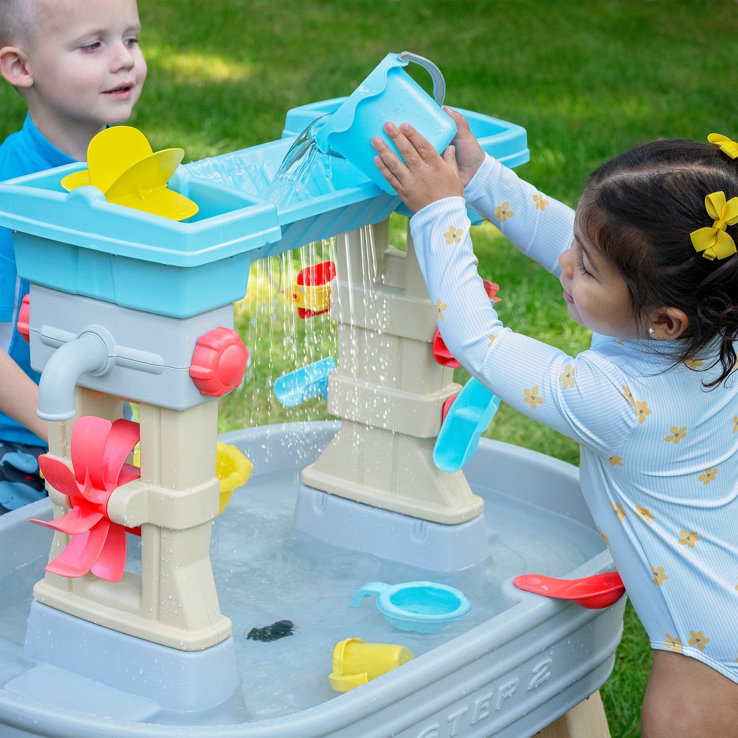 Rain Showers & Flow Water Table