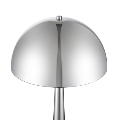 Carmel Tapered Table Lamp with Metal Dome Shade