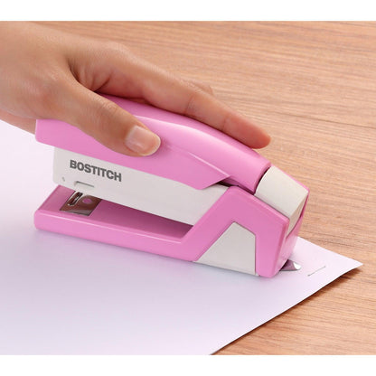 inCOURAGE™ 20 Compact Stapler, Pink Ribbon - Loomini