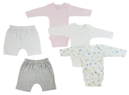 Infant Girls Long Sleeve Onezies And Pants - Loomini