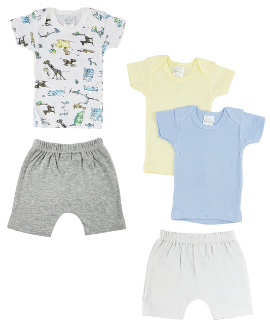 Infant Girls T-shirts And Shorts - Loomini