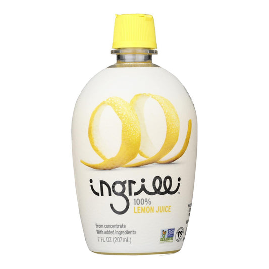 Ingrilli - Squeeze 100% Lemon Juice - Case Of 12-7 Fz - Loomini