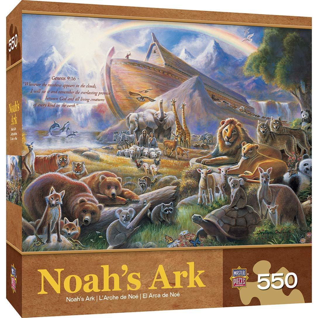 Inspirational Puzzles Collection Noah's Ark [550] 550 Piece Jigsaw Puzzle - Loomini