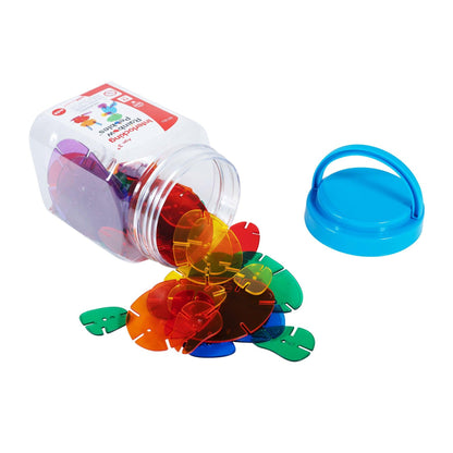 Interlocking Rainbow Pebbles Mini Jar - Loomini
