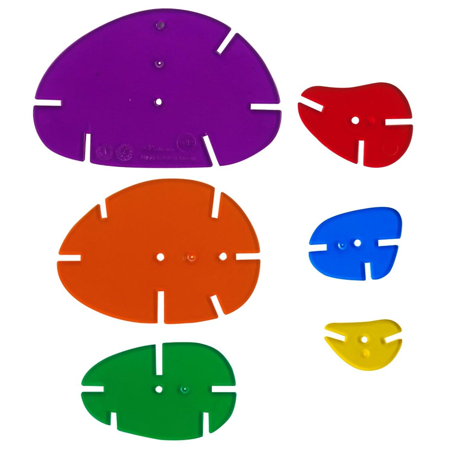 Interlocking Rainbow Pebbles Mini Jar - Loomini