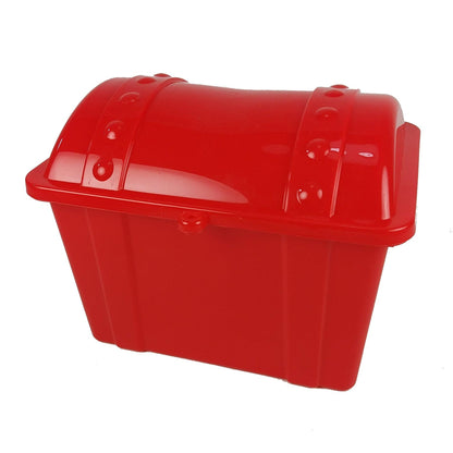 Jr. Treasure Chest, Red, Pack of 3 - Loomini